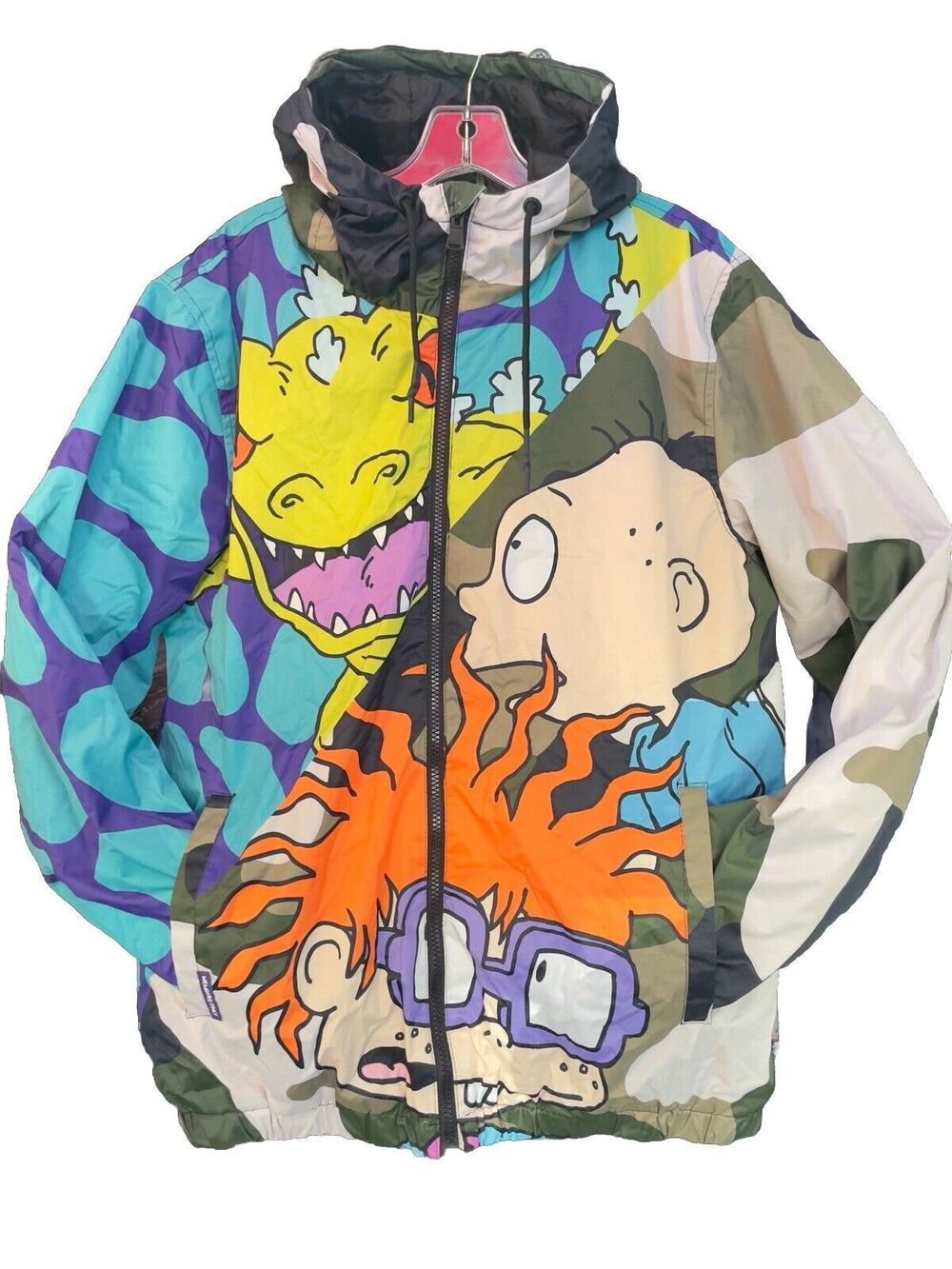 Members Only Nickelodeon Rugrats Hooded Jacket Men’s Size L